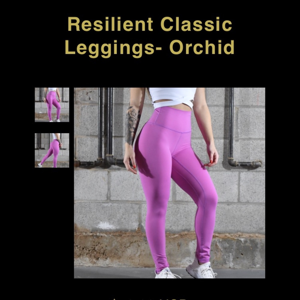 Classic brand new til you collapse pink leggings